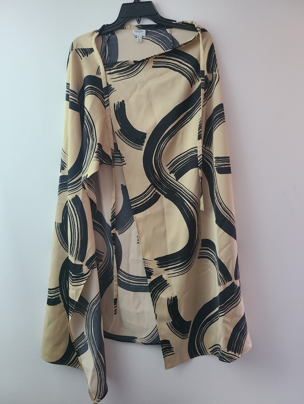 Vero Moda Abstract Light Weight Wrap Kimono Womens Size Medium